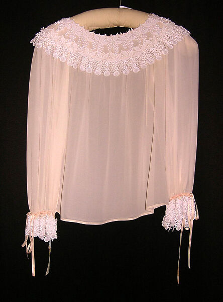 Evening ensemble, Yves Saint Laurent (French, founded 1961), silk, cotton, French