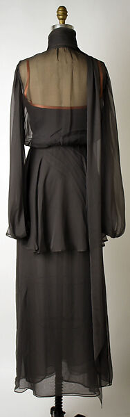 Evening dress, Yves Saint Laurent (French, founded 1961), silk, French
