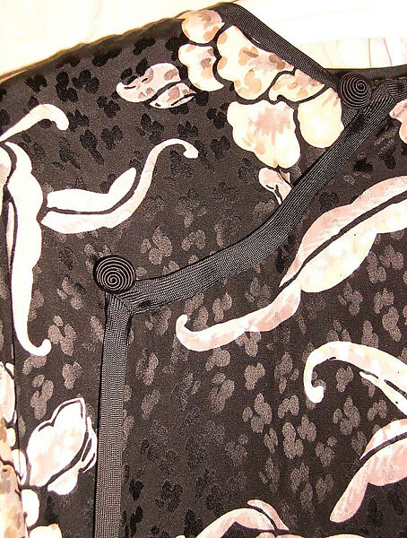 Evening pajamas, Yves Saint Laurent (French, founded 1961), silk, French
