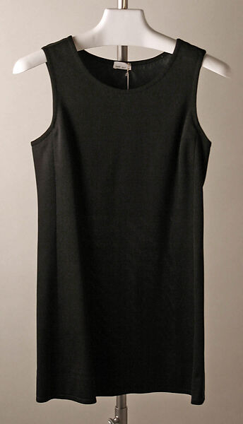 Jumpsuit, Yves Saint Laurent (French, founded 1961), wool, leather, silk, French