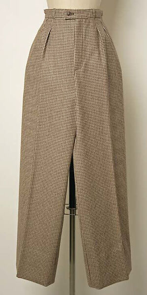 Pantsuit, Yves Saint Laurent (French, founded 1961), wool, French