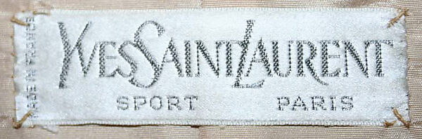 Ensemble, Yves Saint Laurent (French, founded 1961), leather, wool, French