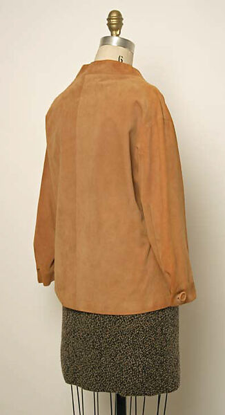 Ensemble, Yves Saint Laurent (French, founded 1961), leather, wool, French