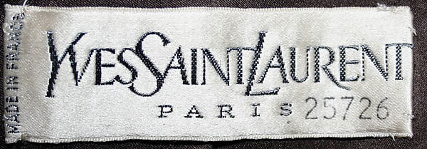 Coat, Yves Saint Laurent (French, founded 1961), wool, silk, French