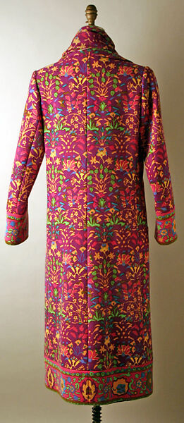 Coat, Yves Saint Laurent (French, founded 1961), wool, French