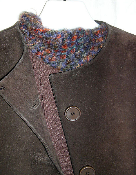 Ensemble, Yves Saint Laurent (French, founded 1961), wool, silk, leather, French