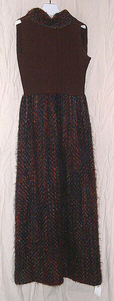 Ensemble, Yves Saint Laurent (French, founded 1961), wool, silk, leather, French