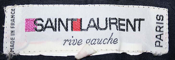 Ensemble, Yves Saint Laurent (French, founded 1961), a, c) wool
b) silk
d) fur, French