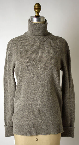 Ensemble, Yves Saint Laurent (French, founded 1961), a, c) wool
b) silk
d) fur, French