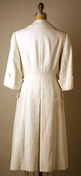 Coat, Nina Ricci (French, founded 1932), linen, French