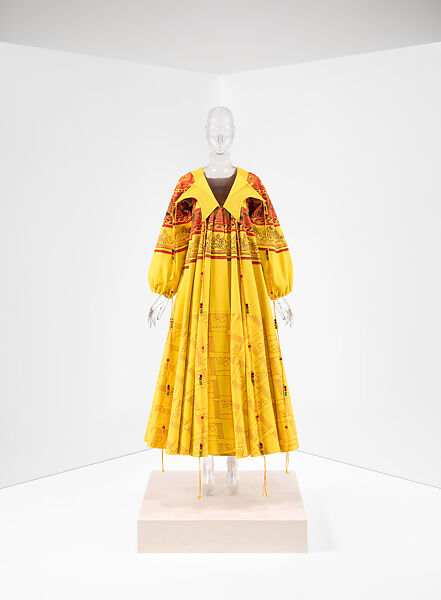 Coat, Zandra Rhodes (British, founded 1969), wool, British