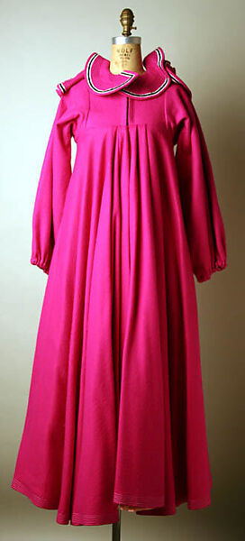 Coat, Zandra Rhodes (British, founded 1969), wool, British 