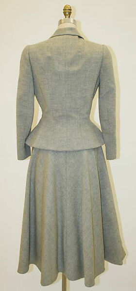Suit, Traina-Norell (American, founded 1941), wool, American