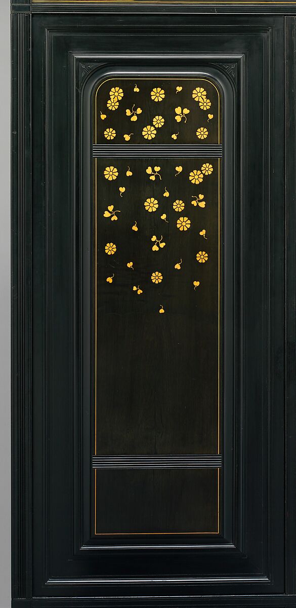 Wardrobe, Herter Brothers (German, active New York, 1864–1906), Cherry, American