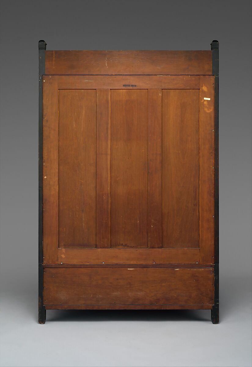 Wardrobe, Herter Brothers (German, active New York, 1864–1906), Cherry, American