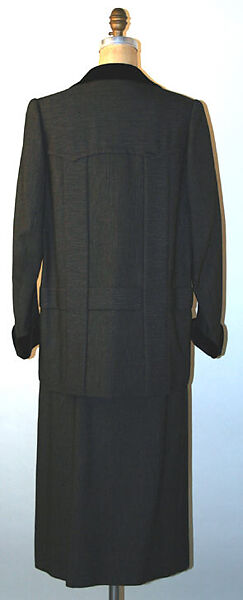 Norfolk suit, Traina-Norell (American, founded 1941), wool, American