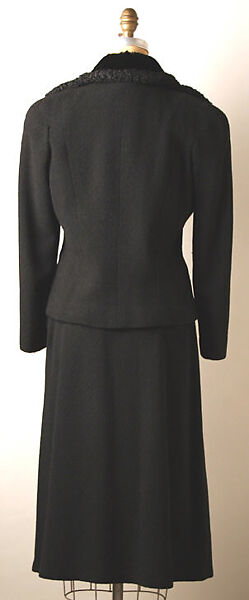 Suit, Traina-Norell (American, founded 1941), silk, wool, fur, American