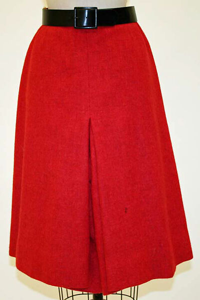 Suit, Norman Norell (American, Noblesville, Indiana 1900–1972 New York), wool, leather, American