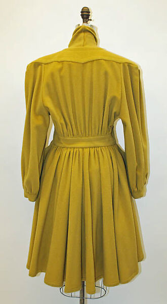 Coat, Mugler (French, founded 1974), wool, French