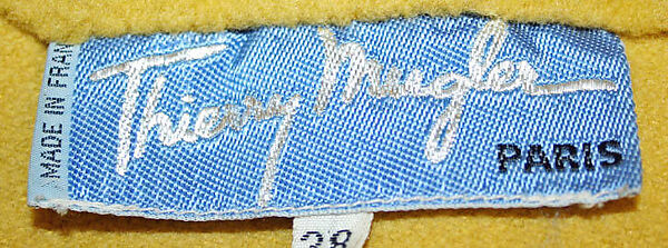 Coat, Mugler (French, founded 1974), wool, French