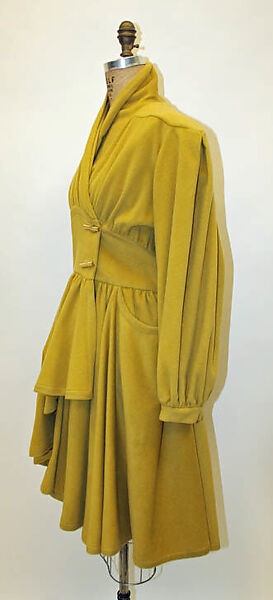 Coat, Mugler (French, founded 1974), wool, French