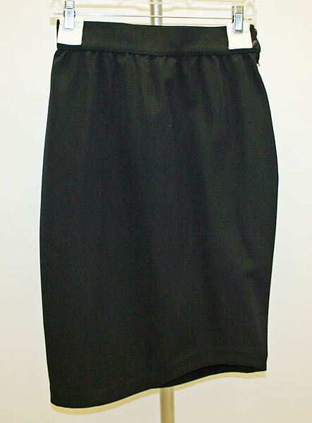 Suit, Mugler (French, founded 1974), wool, synthetic fiber, rayon, French