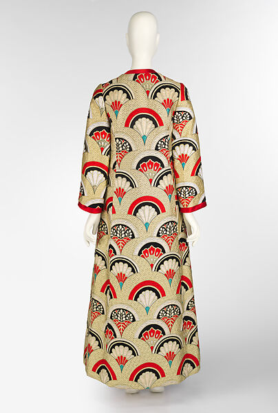 Evening ensemble, Hanae Mori (French, 1977–2004), silk, Japanese