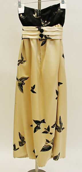 Evening ensemble, Hanae Mori (Japanese, 1926–2022), silk, Japanese