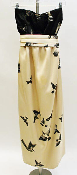 Evening ensemble, Hanae Mori (Japanese, 1926–2022), silk, Japanese