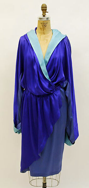 "Sainte Vierge", Mugler (French, founded 1974), silk, French 