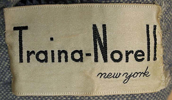 Dress, Traina-Norell (American, founded 1941), wool, linen, American