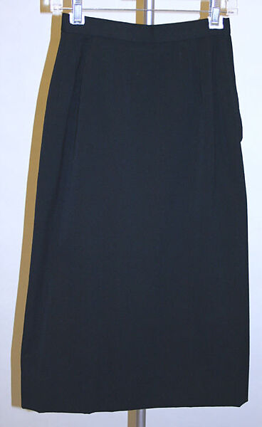 Afternoon ensemble, Traina-Norell (American, founded 1941), wool, American