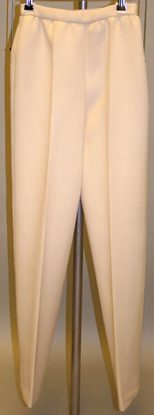 Pantsuit, Norman Norell (American, Noblesville, Indiana 1900–1972 New York), wool, American