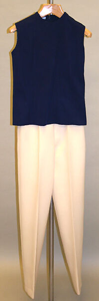 Pantsuit, Norman Norell (American, Noblesville, Indiana 1900–1972 New York), wool, American