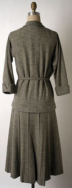 Dress, Traina-Norell (American, founded 1941), wool, American