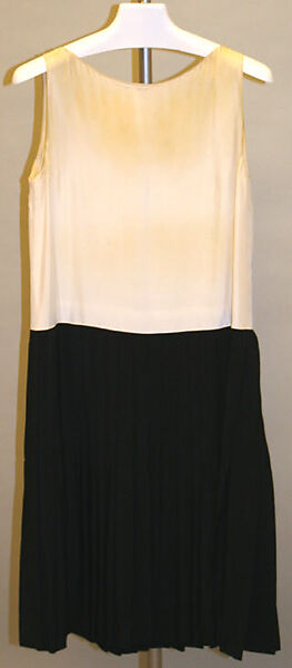 Dress, Traina-Norell (American, founded 1941), silk, linen, American