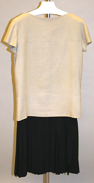Dress, Norman Norell (American, Noblesville, Indiana 1900–1972 New York), silk, linen, American 