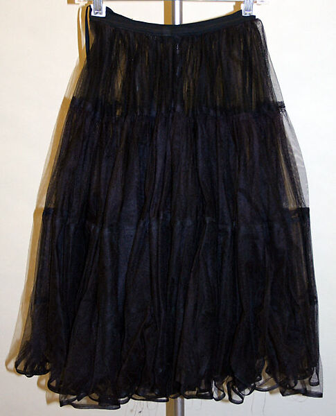 Evening dress, Traina-Norell (American, founded 1941), synthetic fiber, fur, American