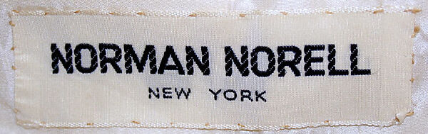 Ensemble, Norman Norell (American, Noblesville, Indiana 1900–1972 New York), wool, American