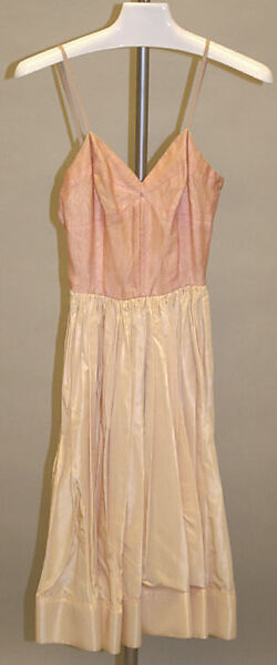 Cocktail dress, Norman Norell (American, Noblesville, Indiana 1900–1972 New York), cotton, nylon, American