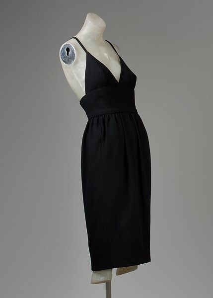 Evening dress, Norman Norell (American, Noblesville, Indiana 1900–1972 New York), wool, American 