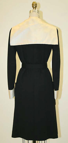 Dress, Norman Norell (American, Noblesville, Indiana 1900–1972 New York), wool, American
