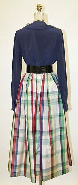 Evening ensemble, Norman Norell (American, Noblesville, Indiana 1900–1972 New York), silk, leather, American
