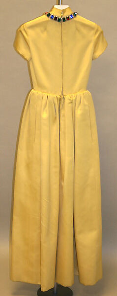 Evening ensemble, Norman Norell (American, Noblesville, Indiana 1900–1972 New York), silk, fur,, American