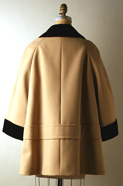 Coat, Traina-Norell (American, founded 1941), wool, silk, American