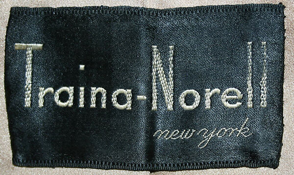 Cape, Traina-Norell (American, founded 1941), wool, silk, American