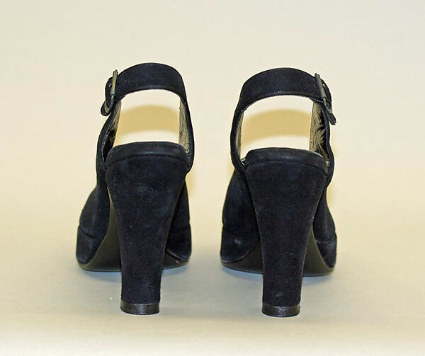 Pumps, Cangemi, Inc., leather, metallic, rayon, American