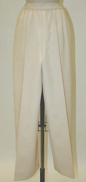 Pantsuit, Norman Norell (American, Noblesville, Indiana 1900–1972 New York), wool, silk, American