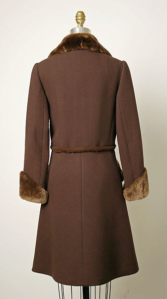 Ensemble, Valentino S.p.A. (Italian, founded 1959), wool, leather, fur, synthetic, Italian
