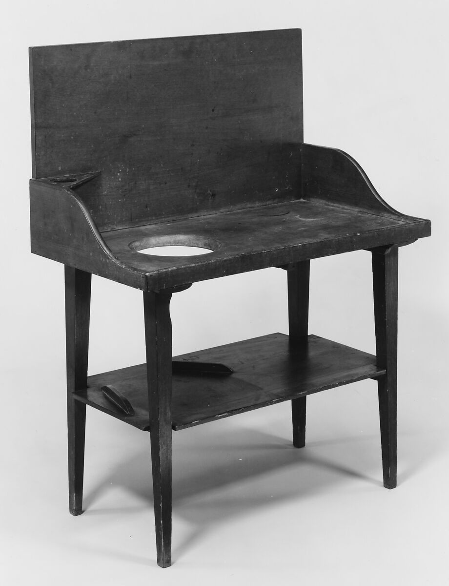 Wash Stand, United Society of Believers in Christ’s Second Appearing (“Shakers”) (American, active ca. 1750–present), Pine, American, Shaker
